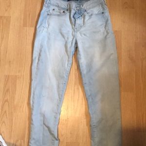 Aeropostale Light wash blue skinny jeans